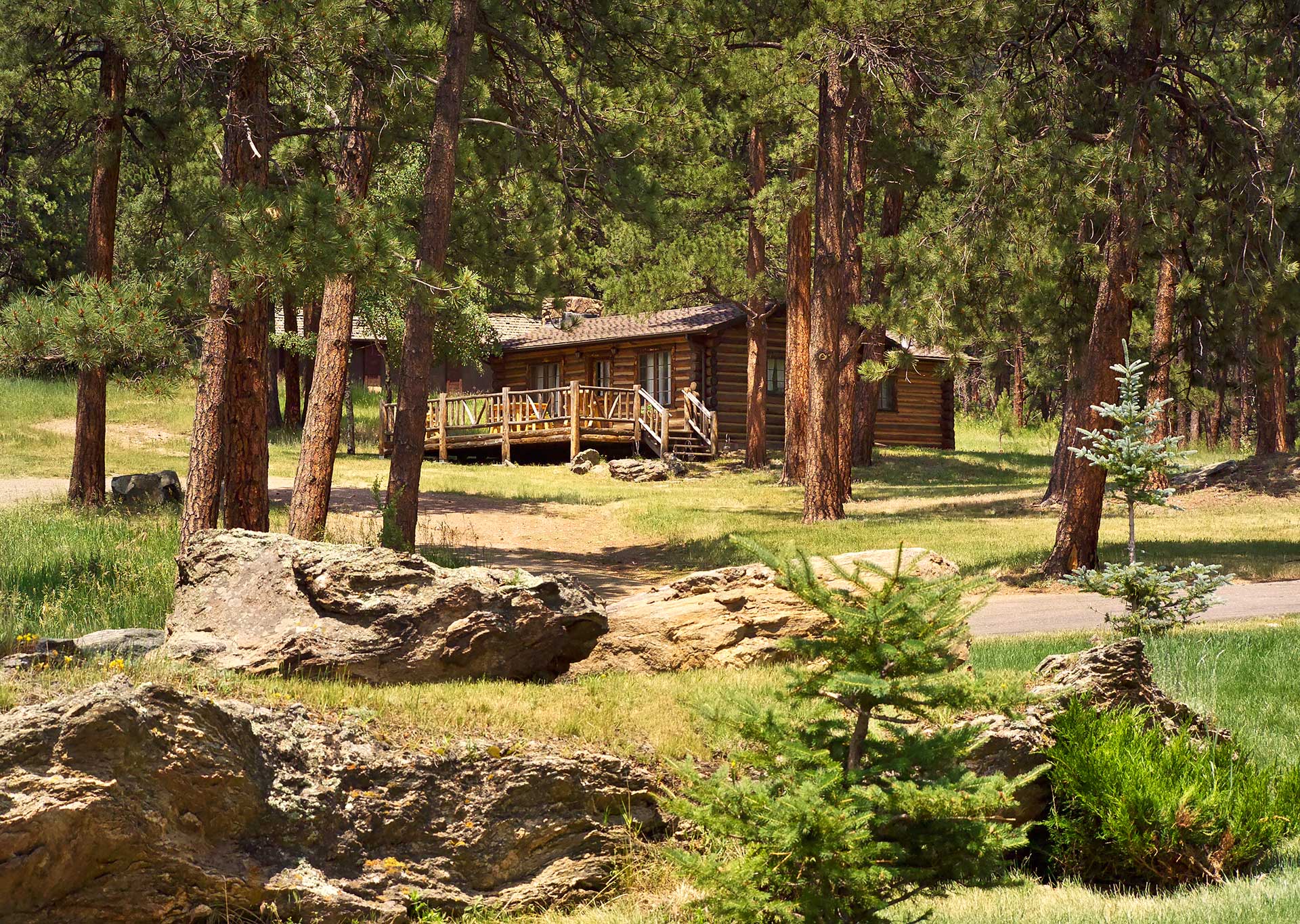 Log Cabin exterior