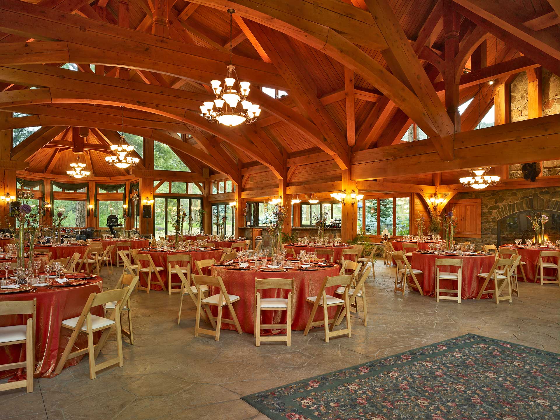 Pavilion main floor