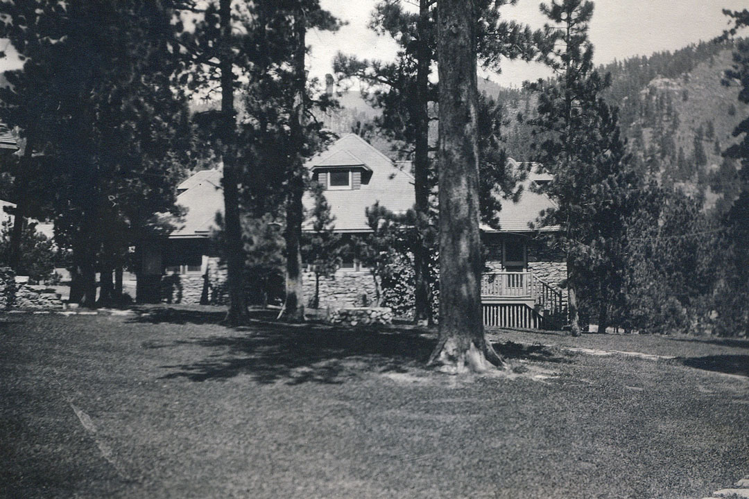 The “Servants’ House” in 1917.